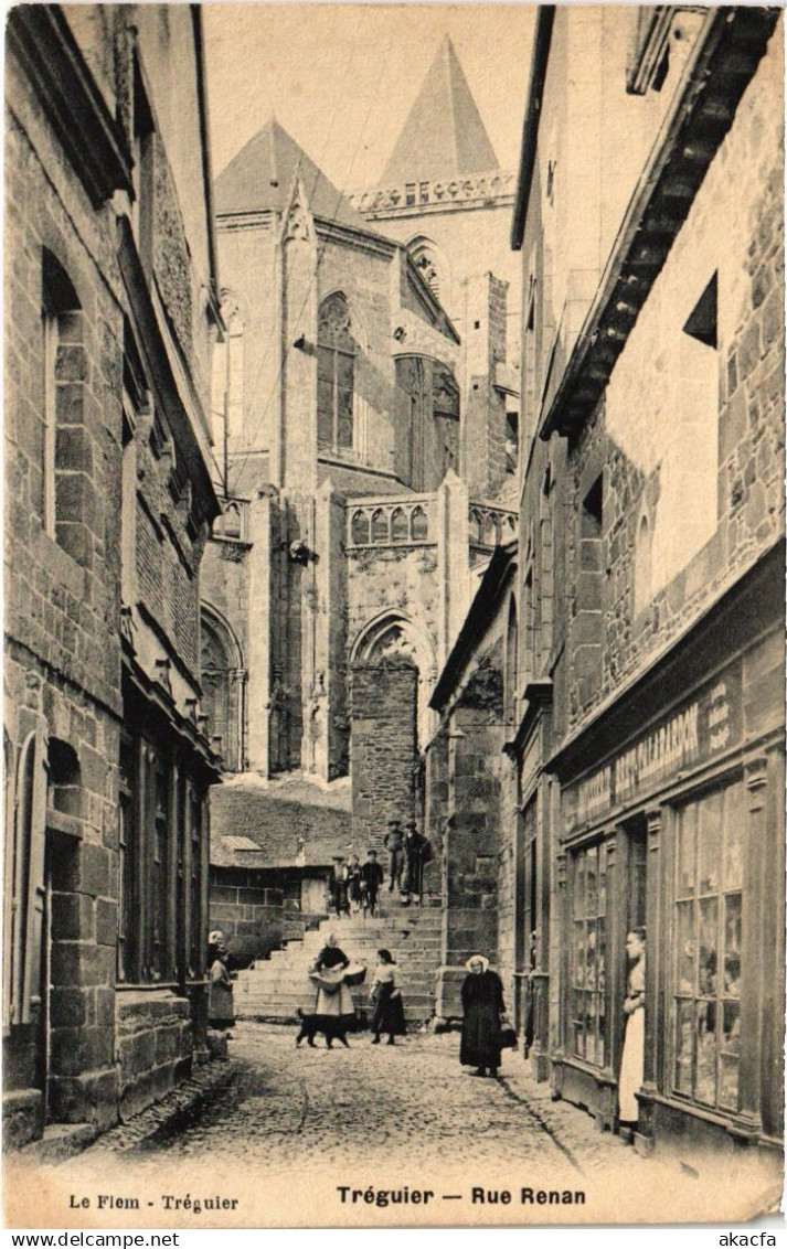 CPA TREGUIER Rue Renan (1295955)