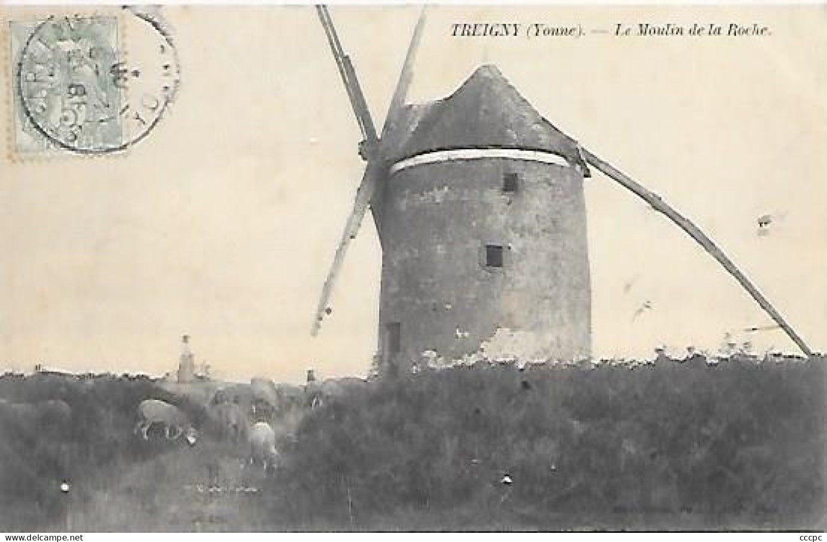 CPA Treigny Le Moulin de la Roche