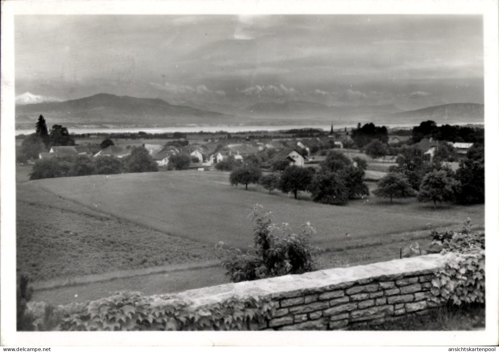CPA Trélex Kanton Waadt, Panorama