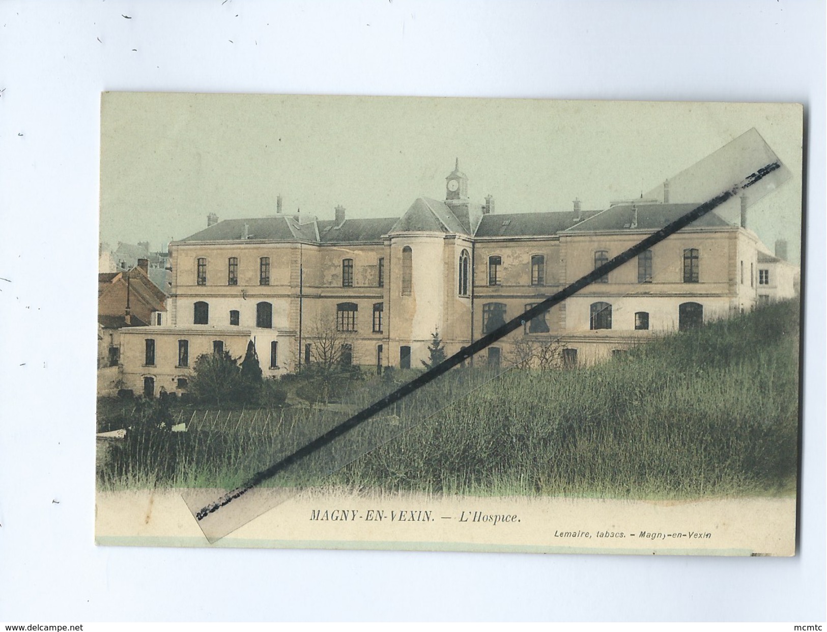 CPA très souple - Magny en Vexin - L'Hospice