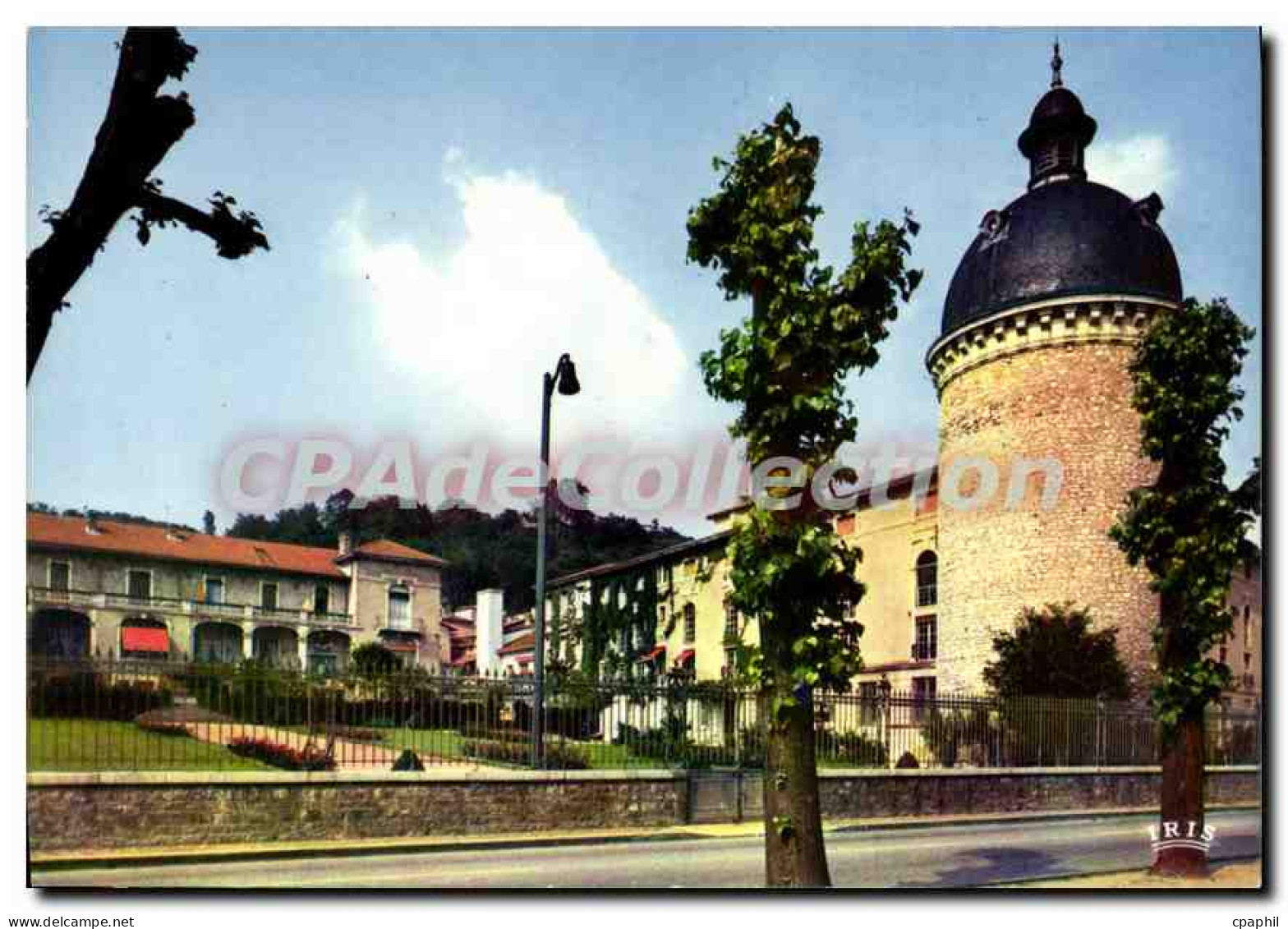 CPA Trevoux Ain l'Hopital et la Tour Alincola XIII S