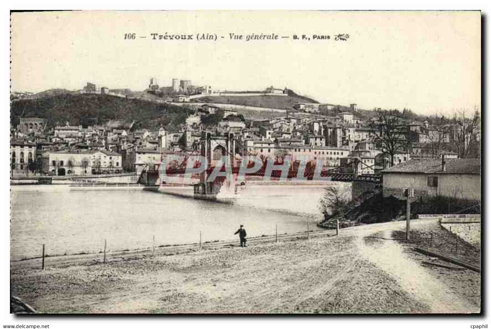 CPA Trevoux Ain Vue generale