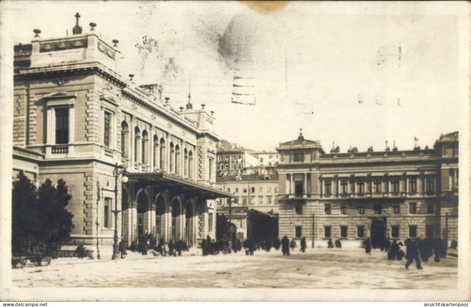CPA Triest Trieste Friuli Venezia Giulia, Hauptbahnhof