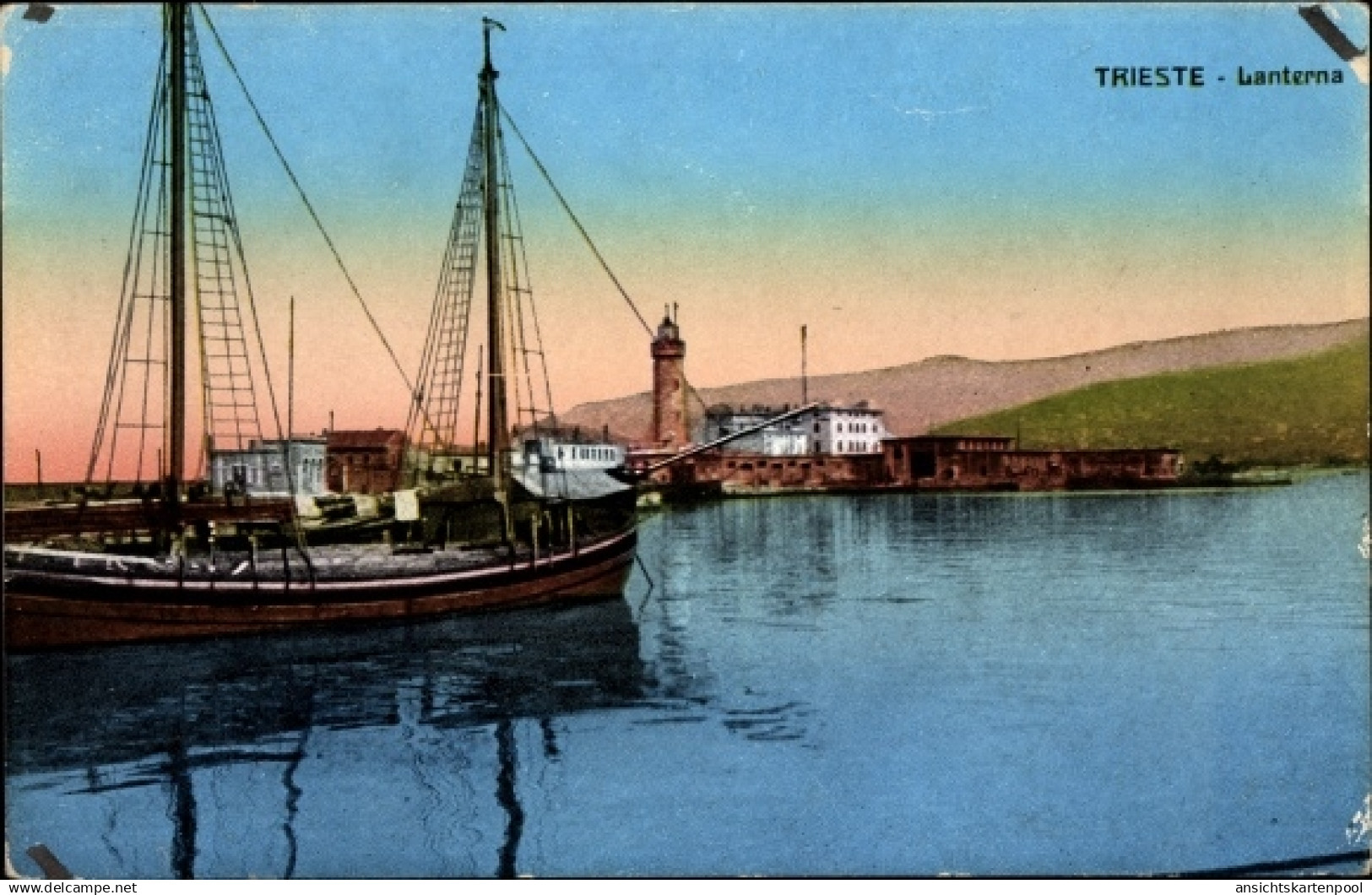 CPA Triest Trieste Friuli Venezia Giulia, Lanterna