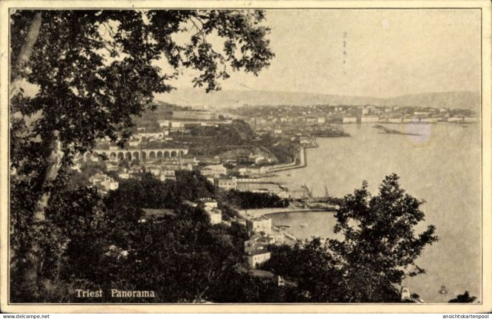 CPA Triest Trieste Friuli Venezia Giulia, Panorama