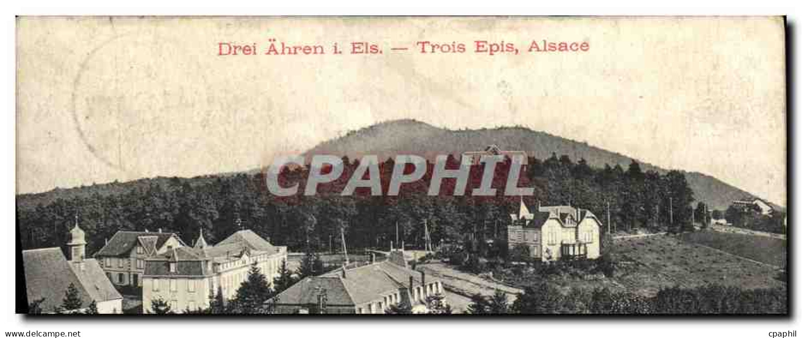 CPA Trois Epis Drei Ahren Alsace