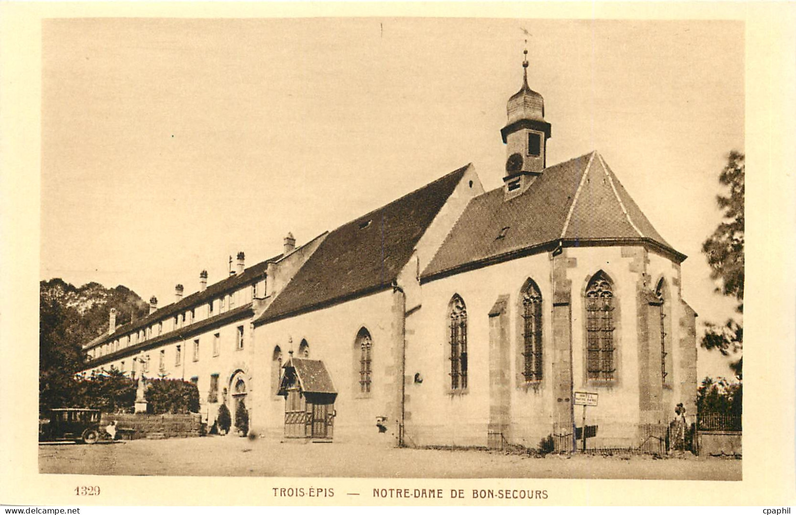 CPA Trois Epis Notre Dame de Bon Secours