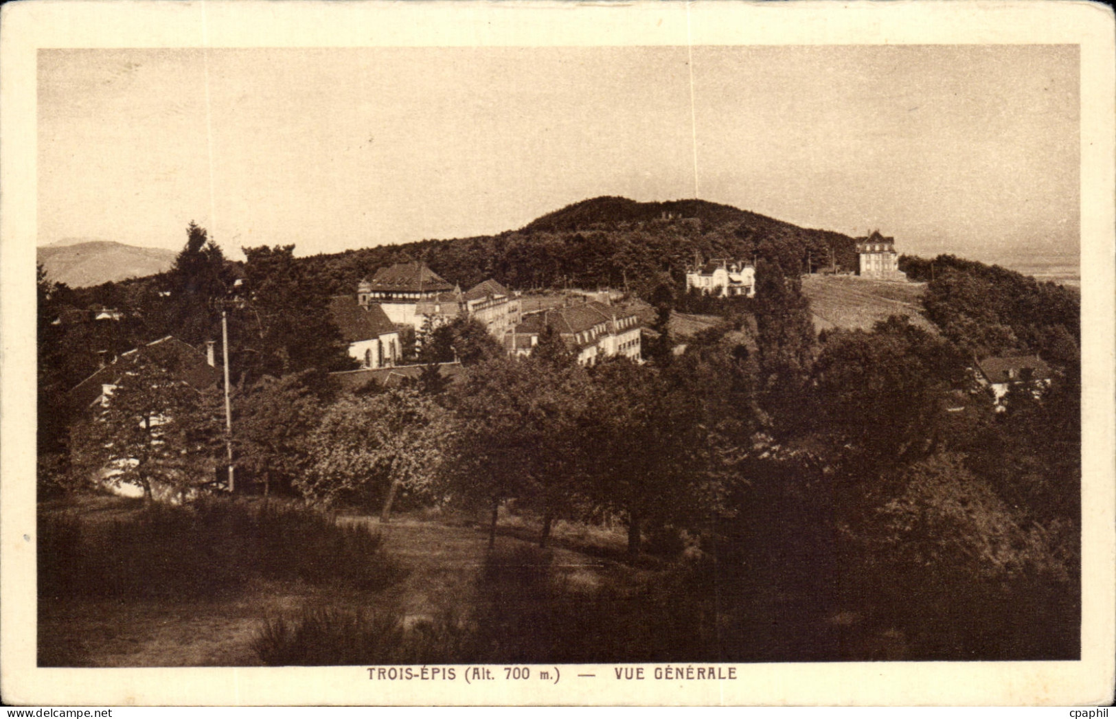 CPA Trois Epis Vue Generale