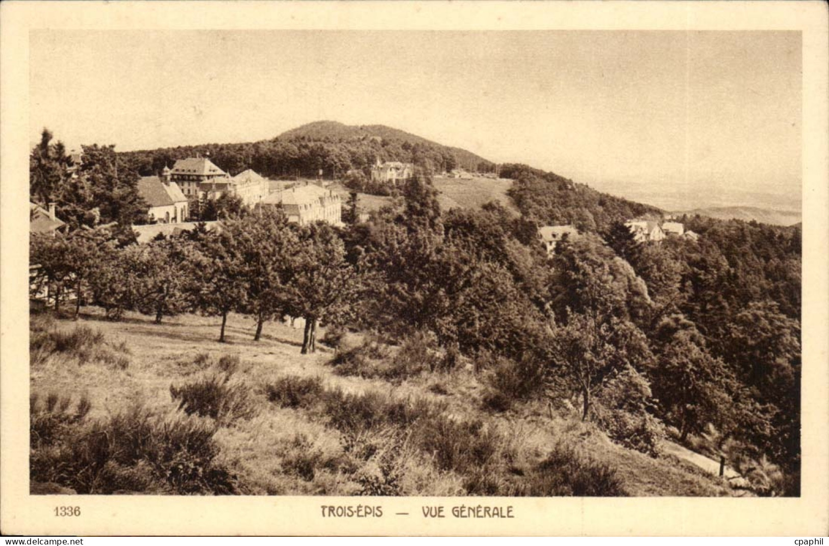CPA Trois Epis Vue generale