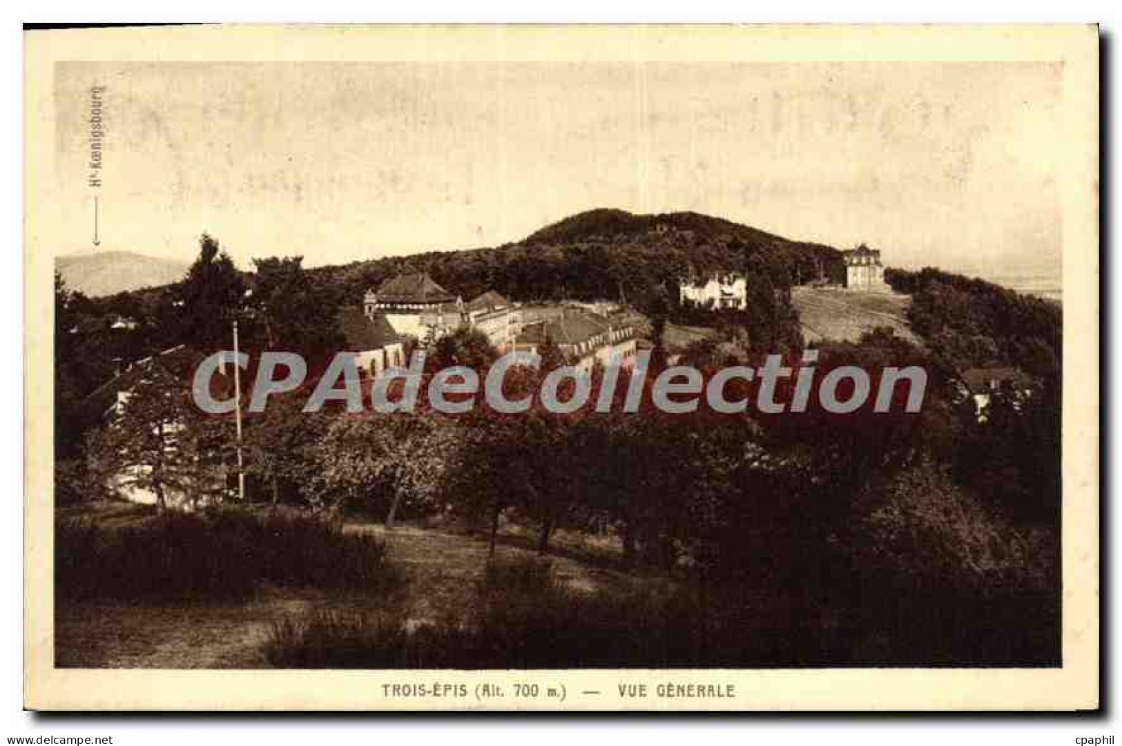 CPA Trois Epis Vue Generale