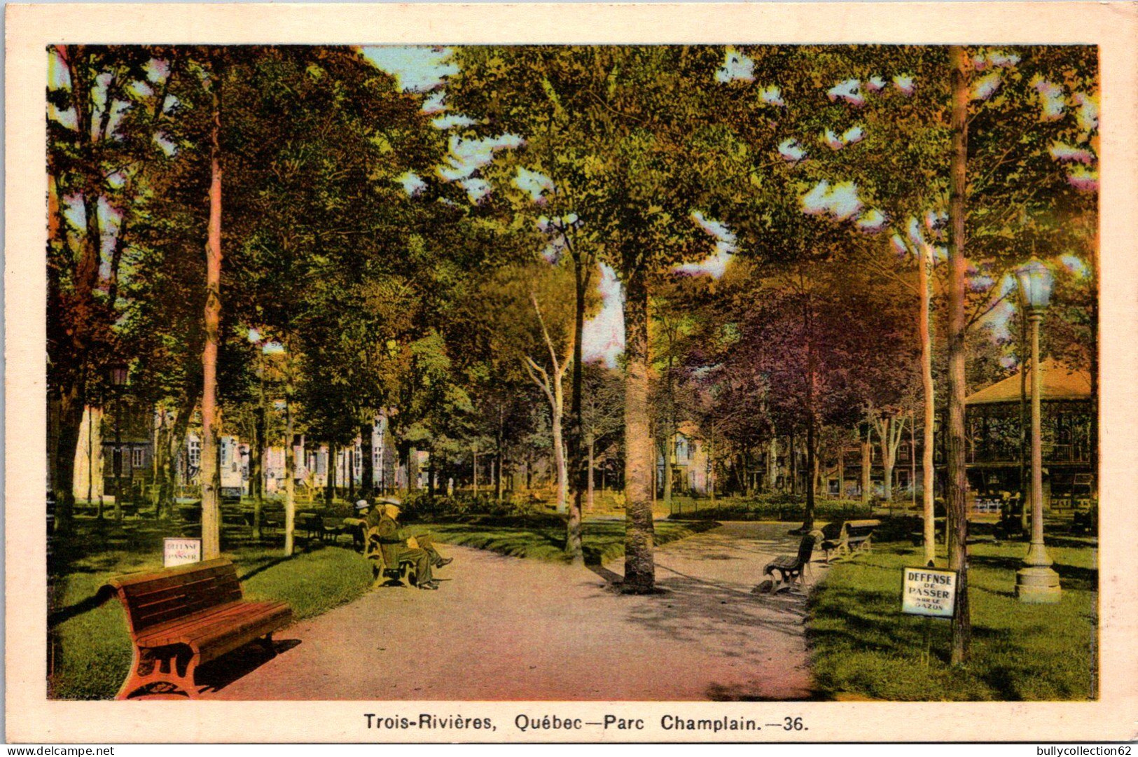 CPA  -   TROIS RIVIERES -   Parc Champlain