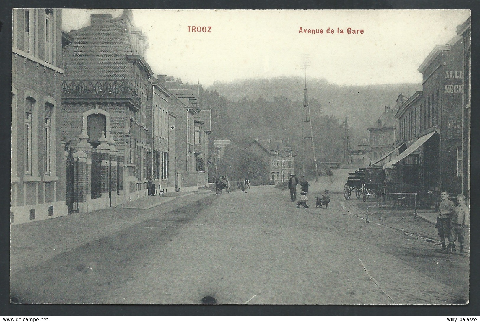 +++ CPA - TROOZ - Avenue de la Gare  //