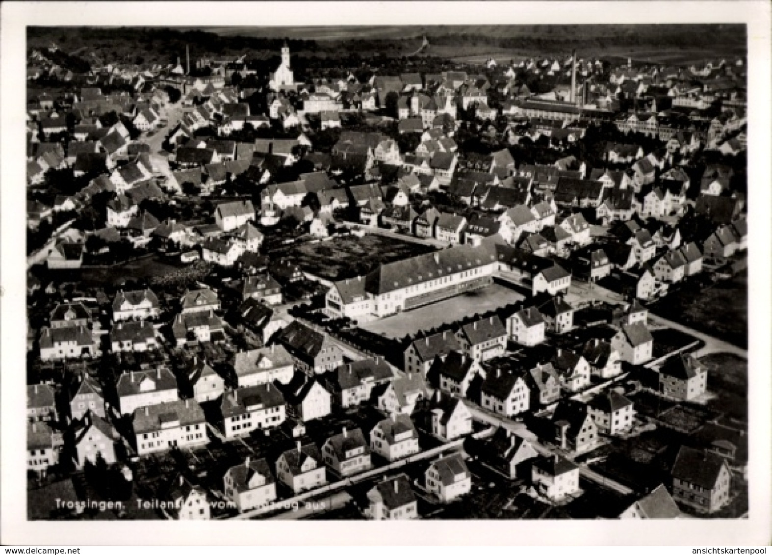 CPA Trossingen auf der Baar, Fliegeraufnahme