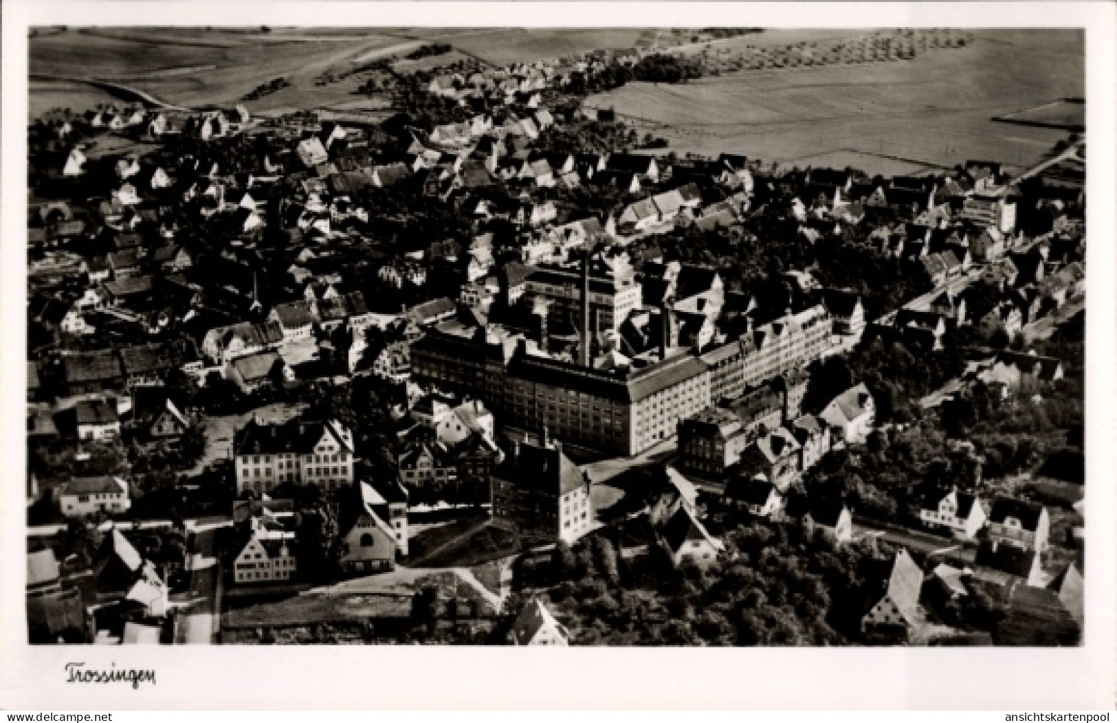 CPA Trossingen auf der Baar, Fliegeraufnahme