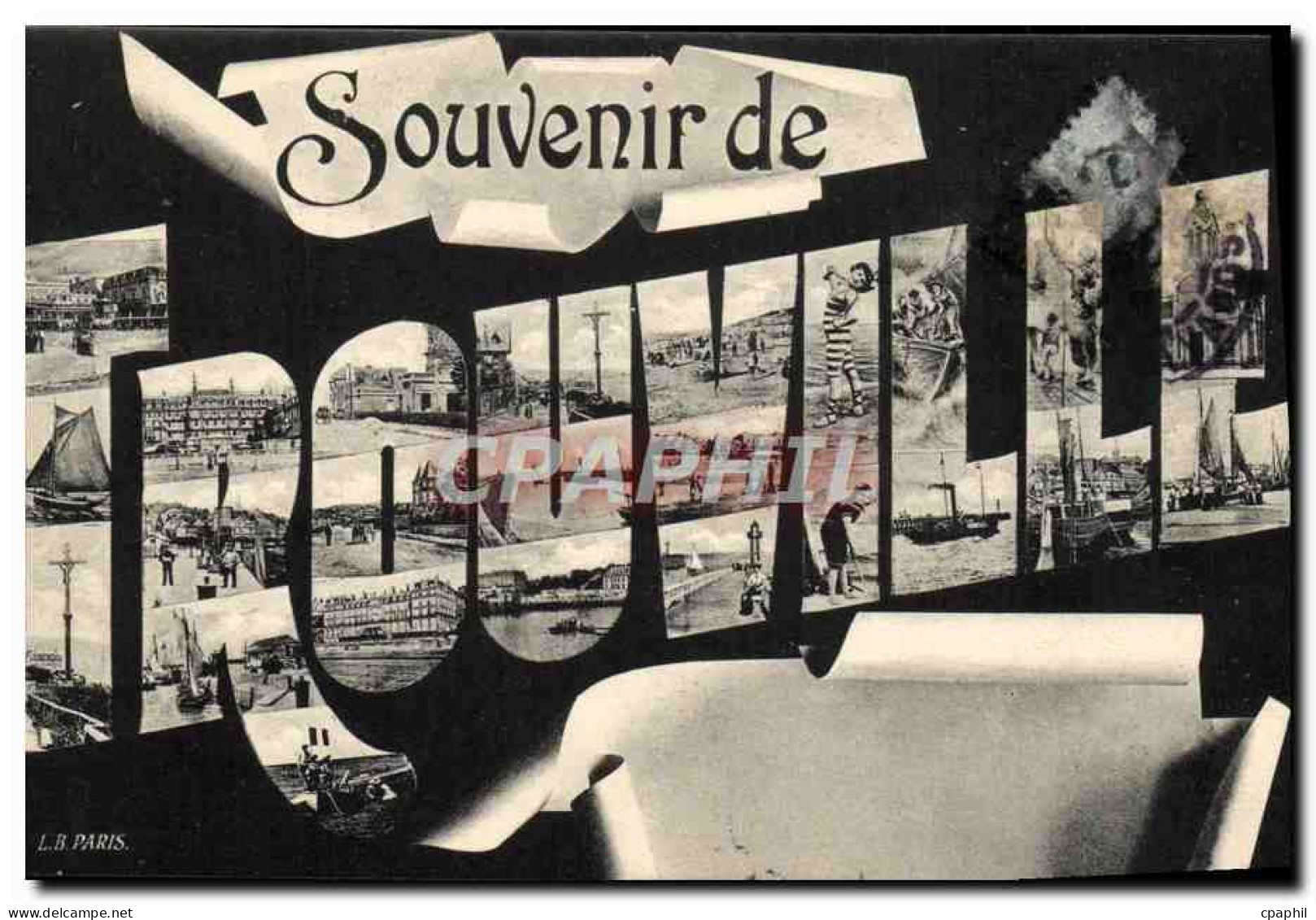 CPA Trouville Souvenir