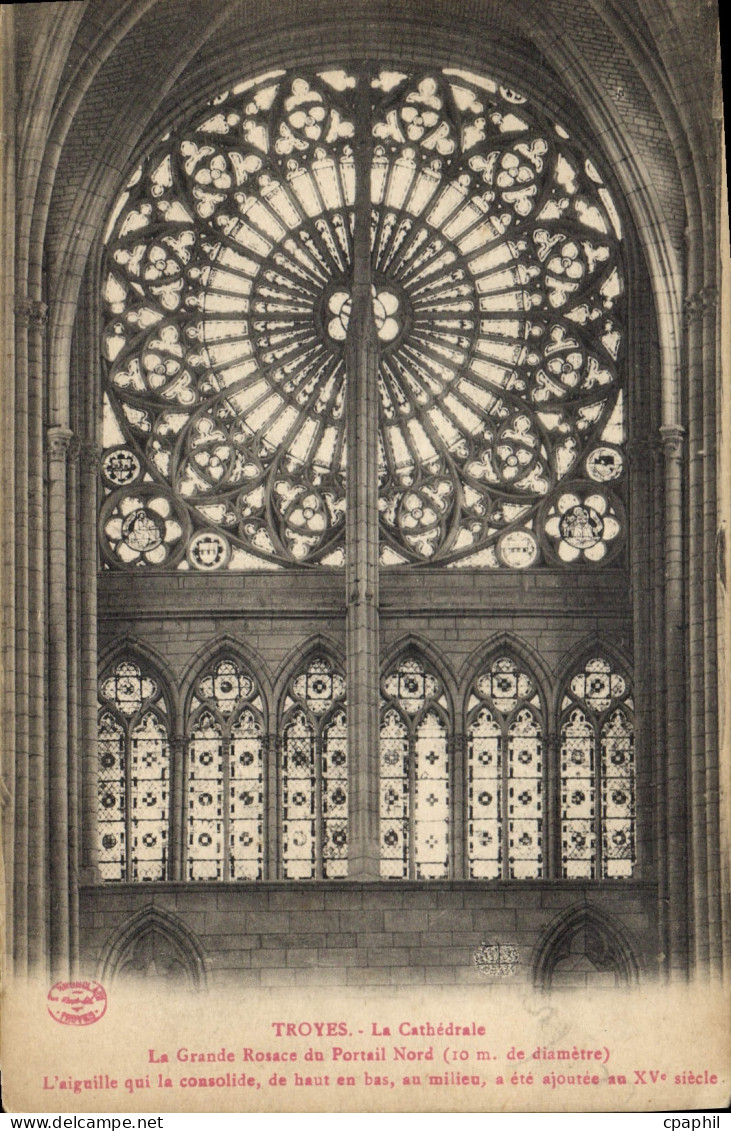 CPA Troyes La Cathedrale
