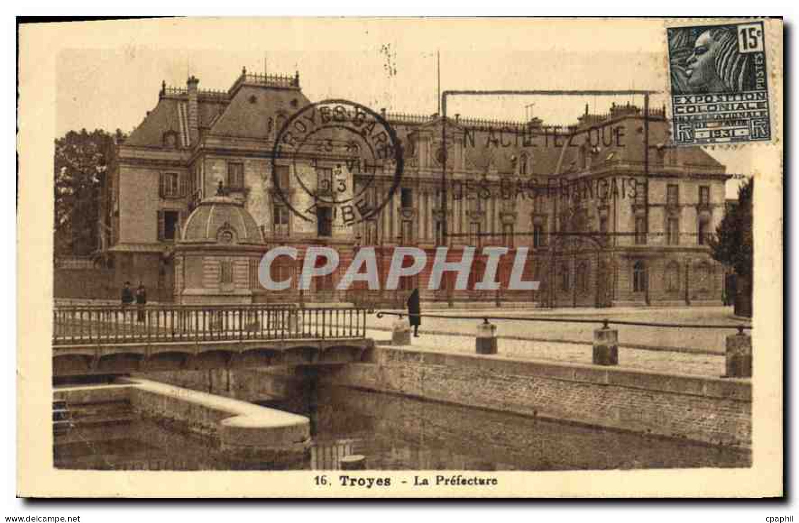 CPA Troyes La Prefecture