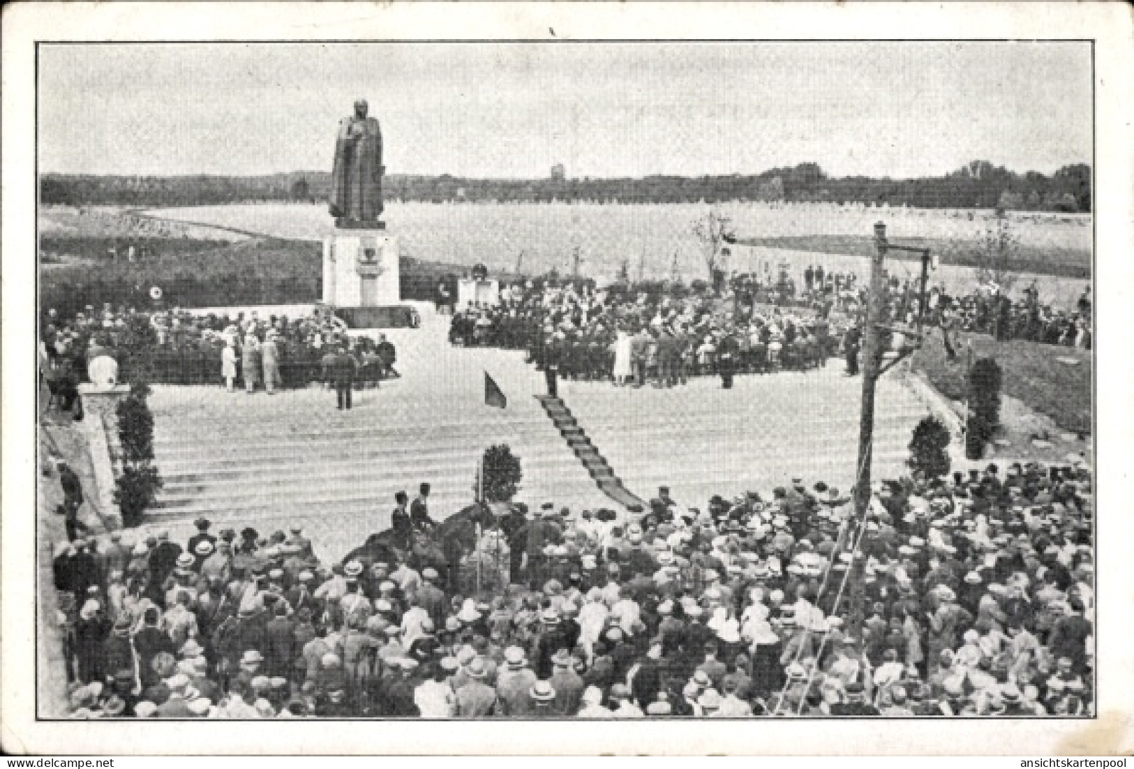 CPA Tubbergen Overijssel, Enthüllung vom Dr. Schaepman Denkmal