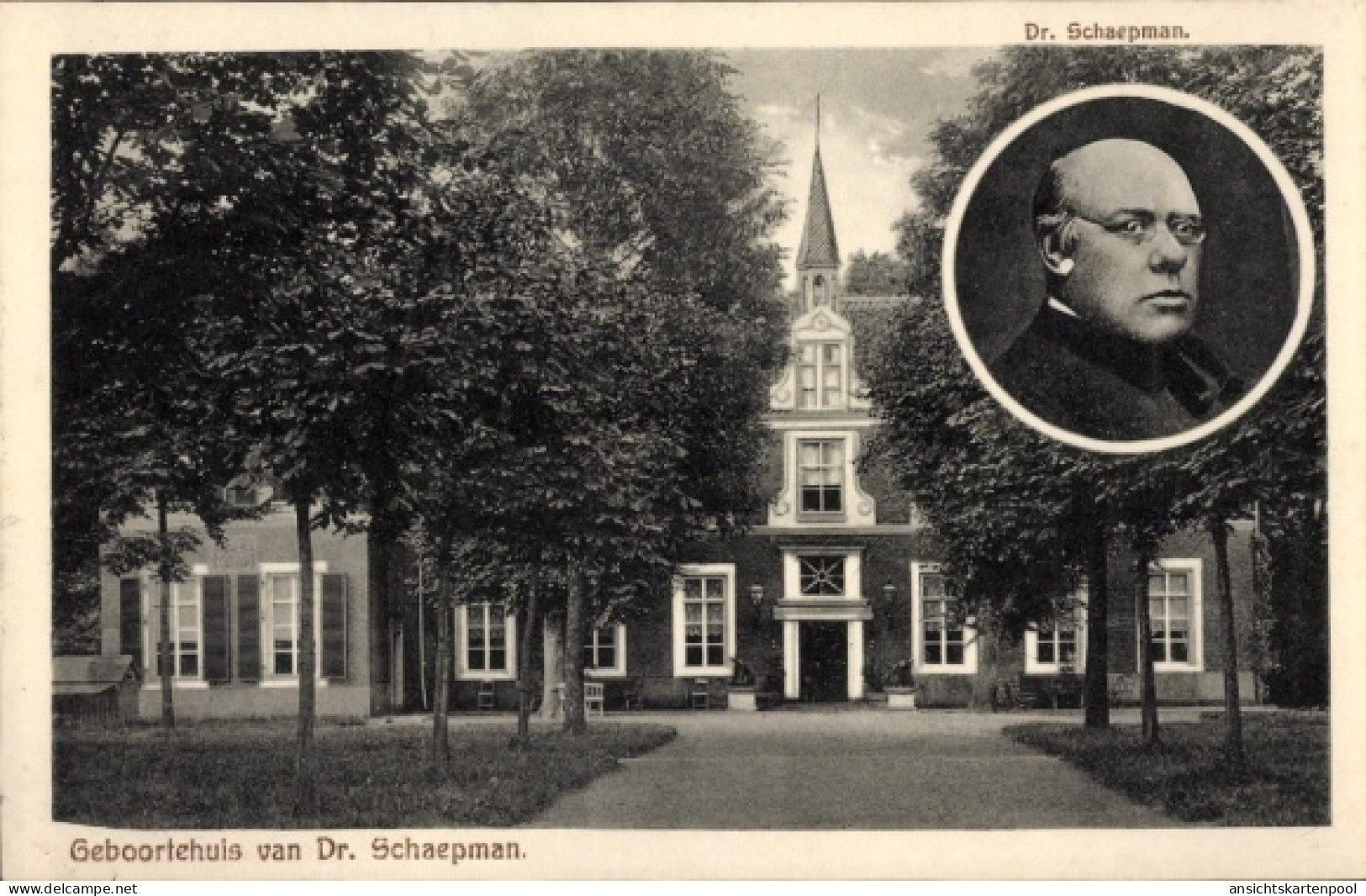 CPA Tubbergen Overijssel, Geburtsort von Dr. Schaepmann