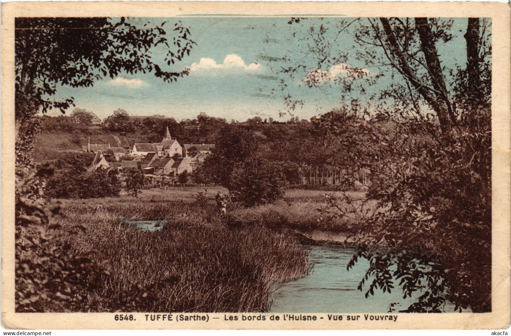 CPA Tuffe Les bords de l'Huisne FRANCE (1451290)