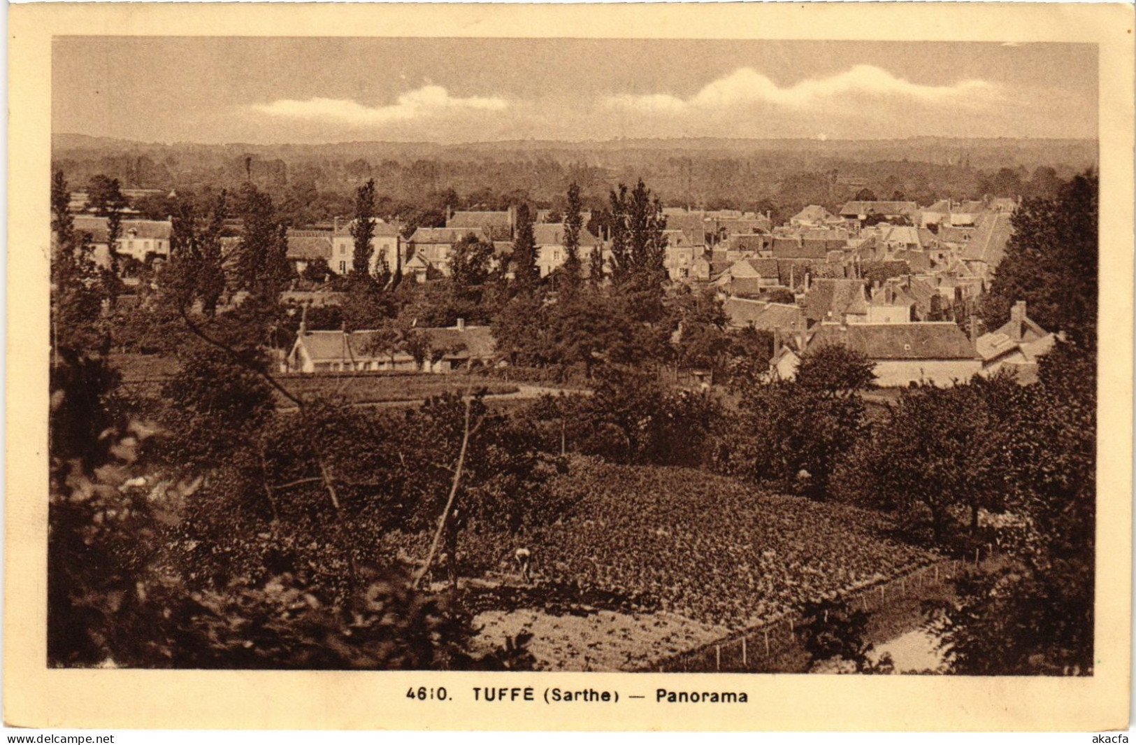 CPA Tuffe Panorama FRANCE (1451306)