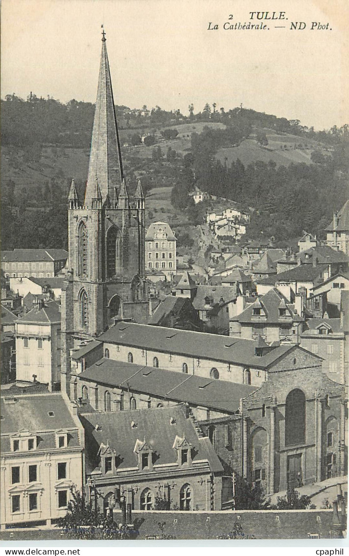 CPA Tulle La Cathedrale
