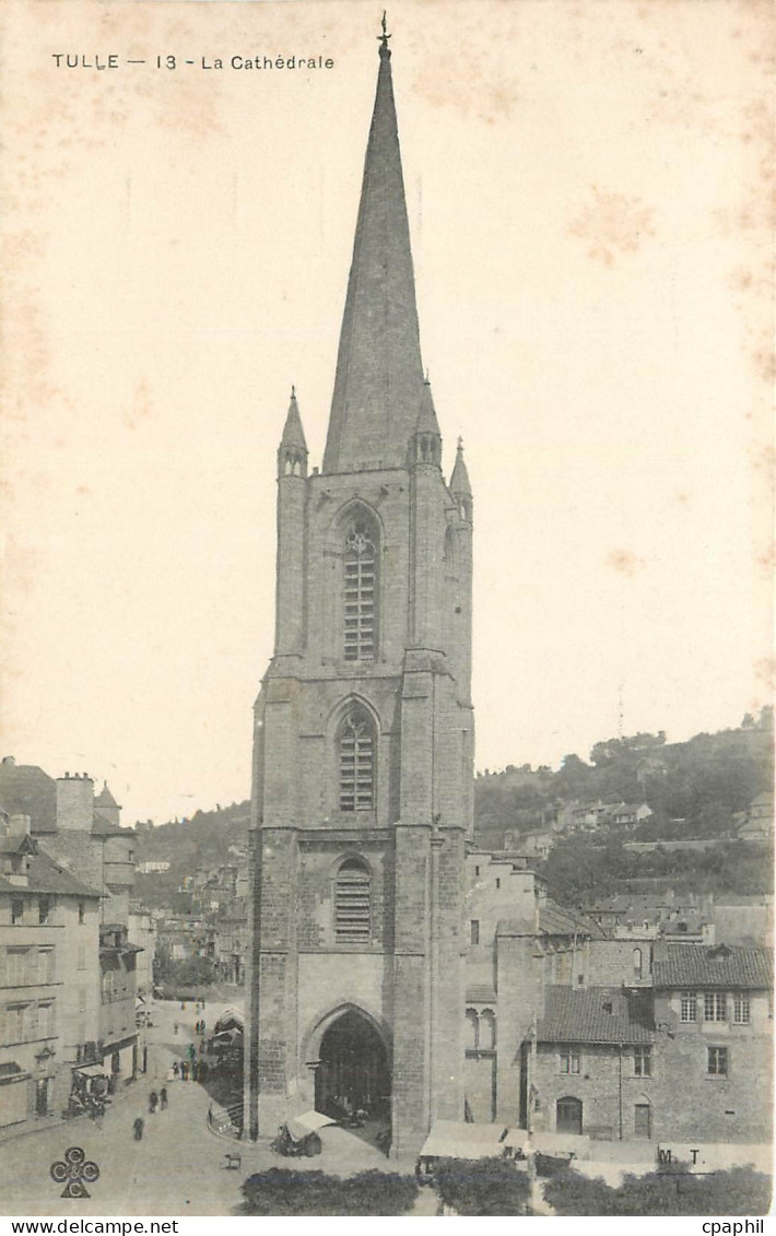 CPA Tulle La Cathedrale