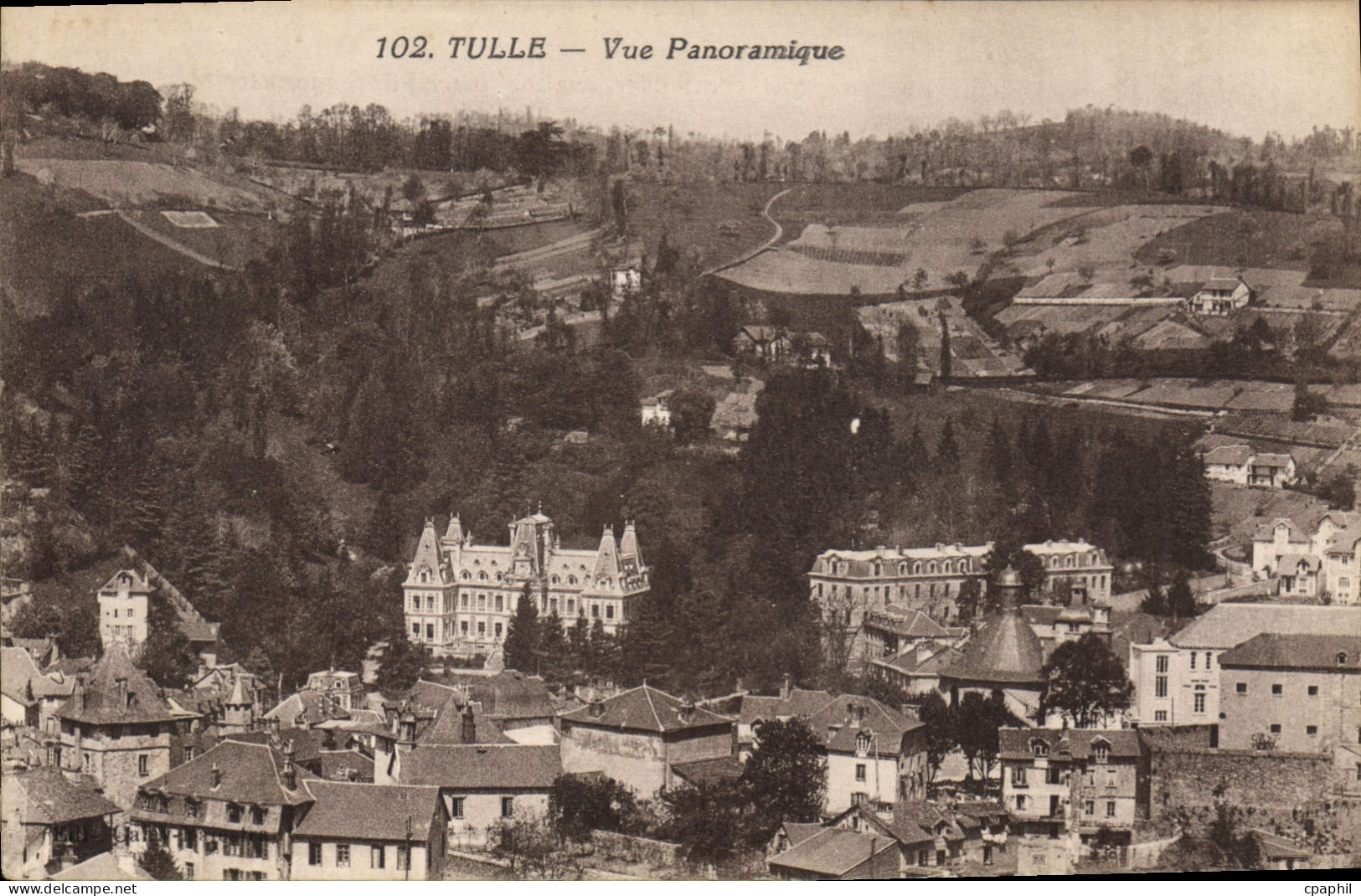 CPA Tulle Vue Panoramique