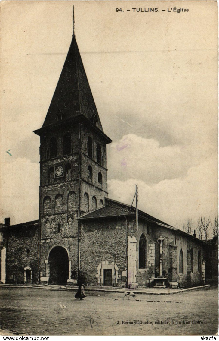 CPA TULLINS - L'Église (653130)