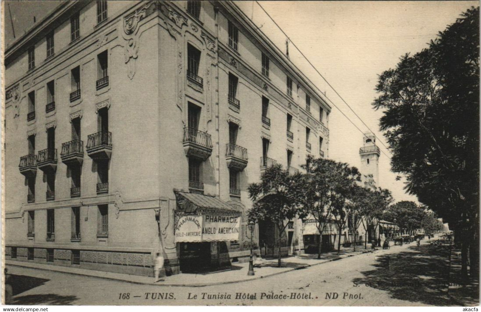 CPA TUNISIA Le Tunisia Hotel Palace Hotel TUNIS (712613)