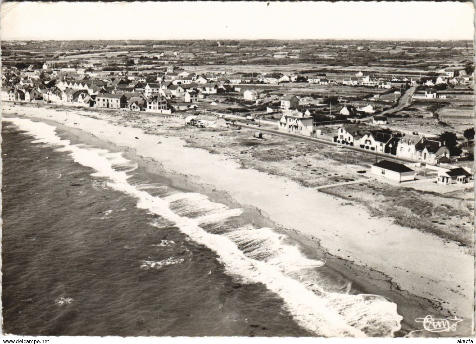 CPA Turballe La Plage Vue aerienne (16768)
