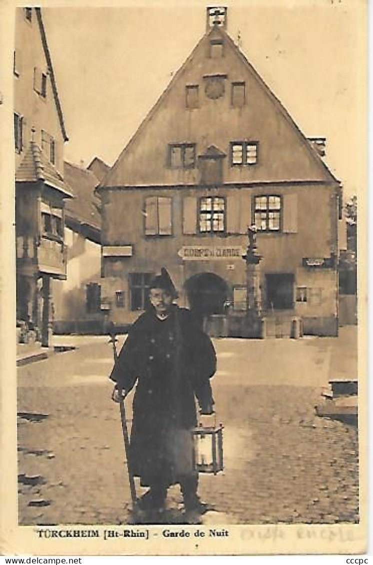 CPA Turckheim Garde de Nuit