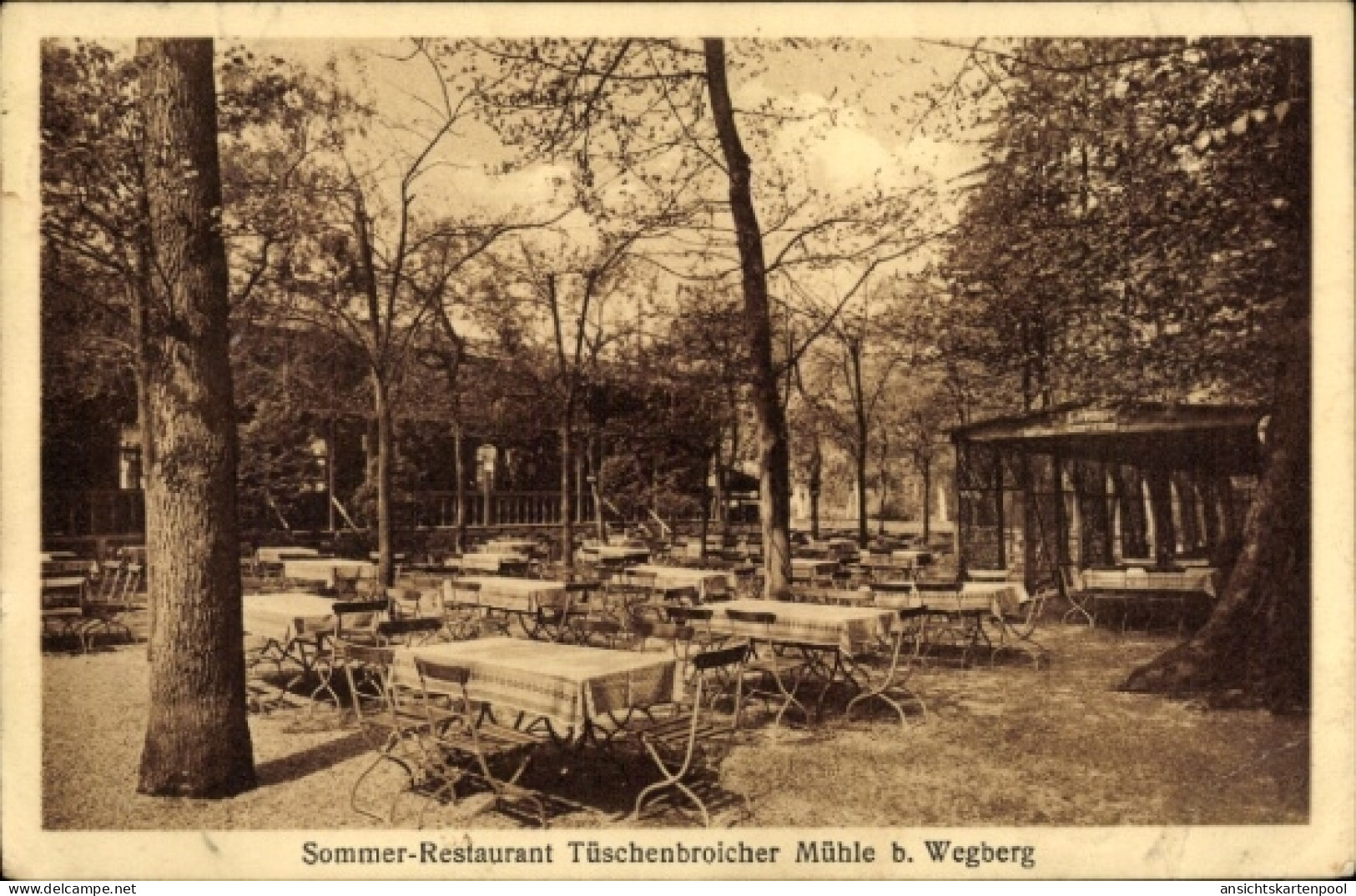 CPA Tüschenbroich Wegberg, Sommer-Restaurant Tüschenbroicher Mühle