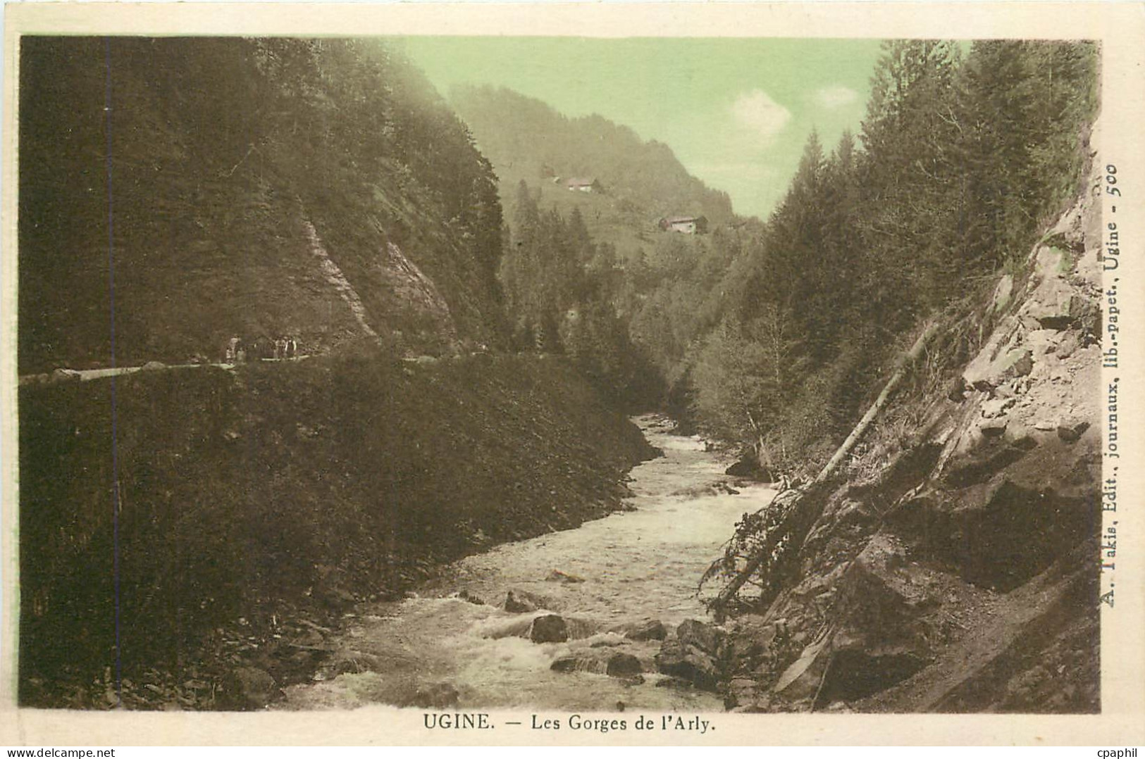 CPA Ugine Les Gorges de l'Arly