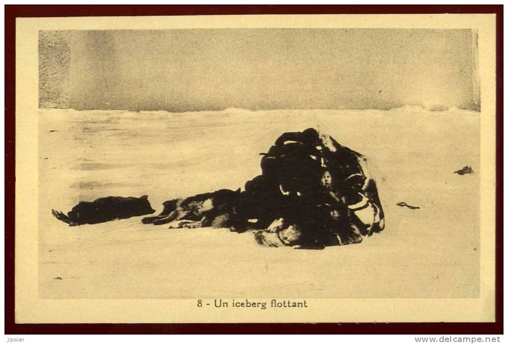 cpa  un iceberg flottant ... Pôle Nord Antarctique  arctique Alaska   PVY7