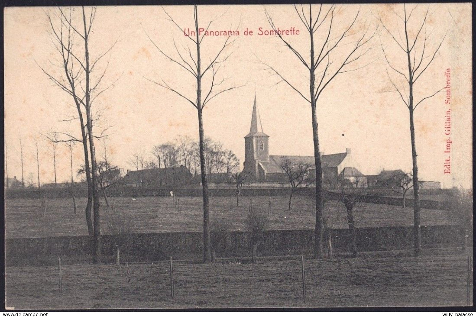 +++ CPA - Un panorama de SOMBREFFE  //