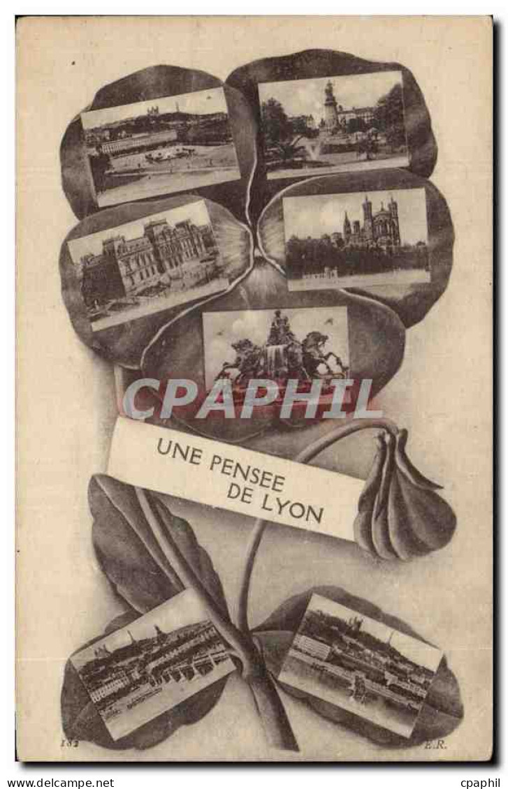 CPA Une Pensee De Lyon
