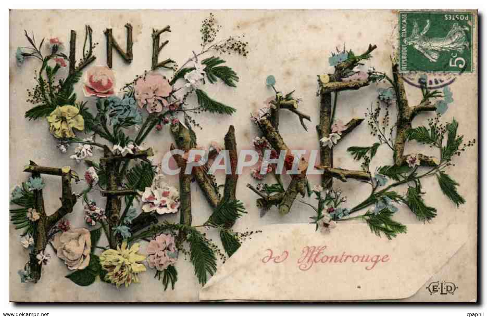 CPA Une pensee de Montrouge
