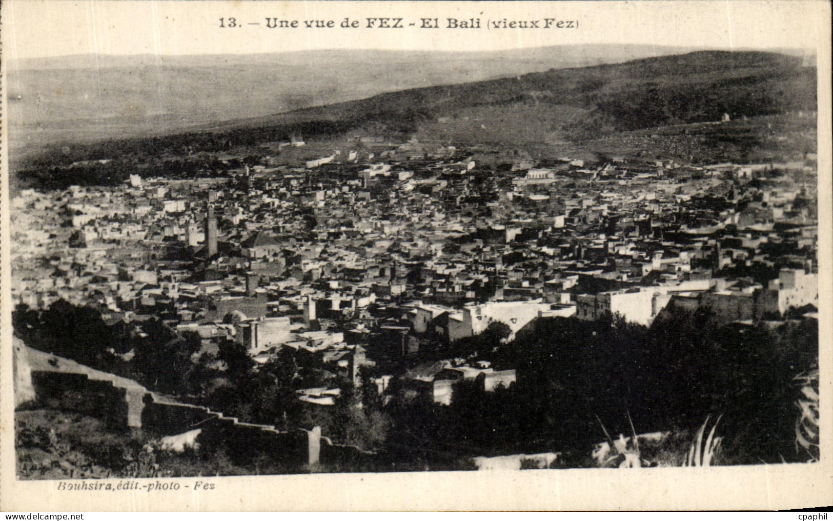 CPA Une Vue de Fez El Bali Vieux Fez