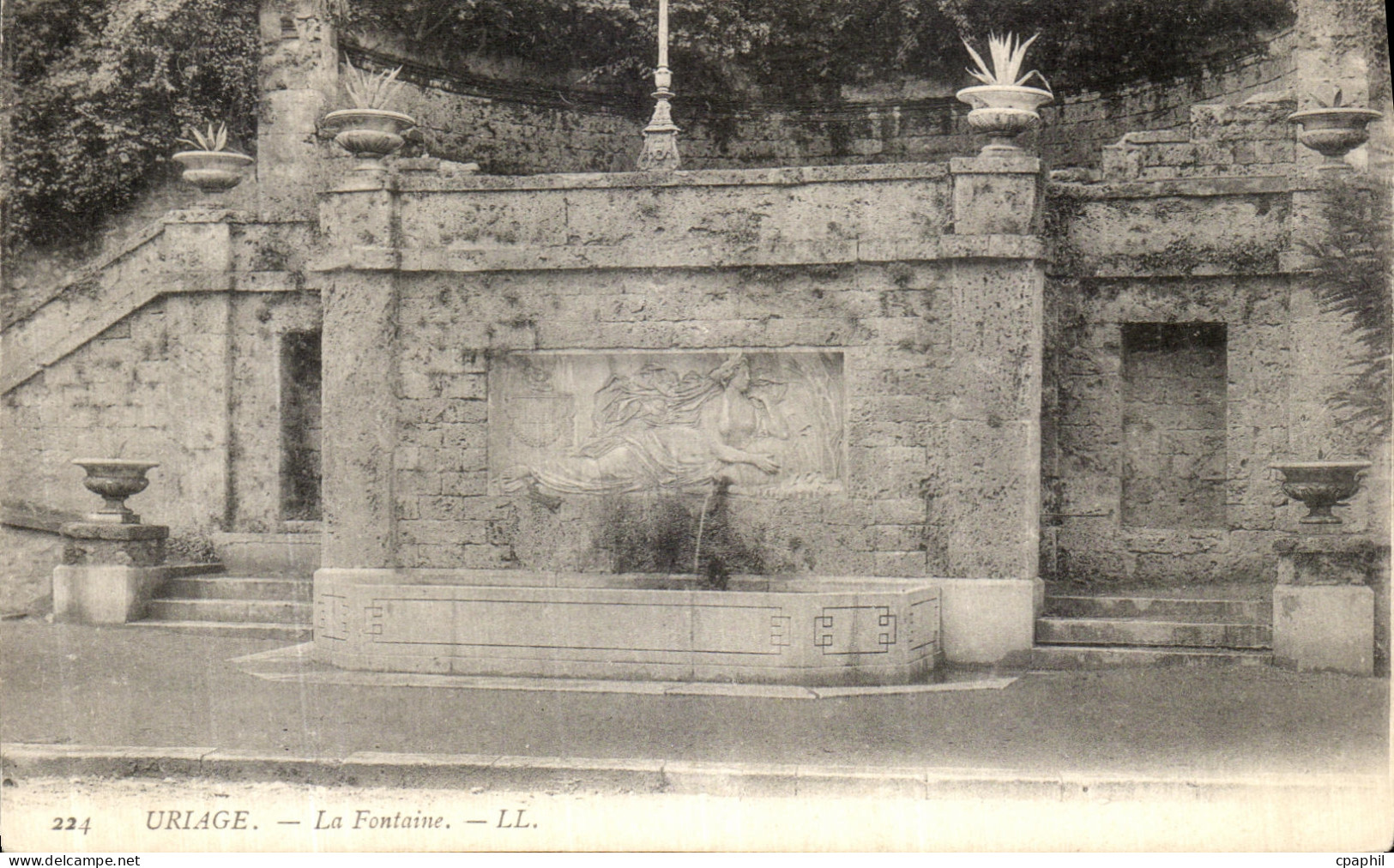 CPA Uriage La Fontaine