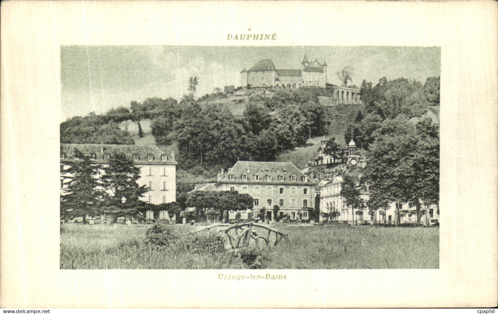 CPA Uriage les bains
