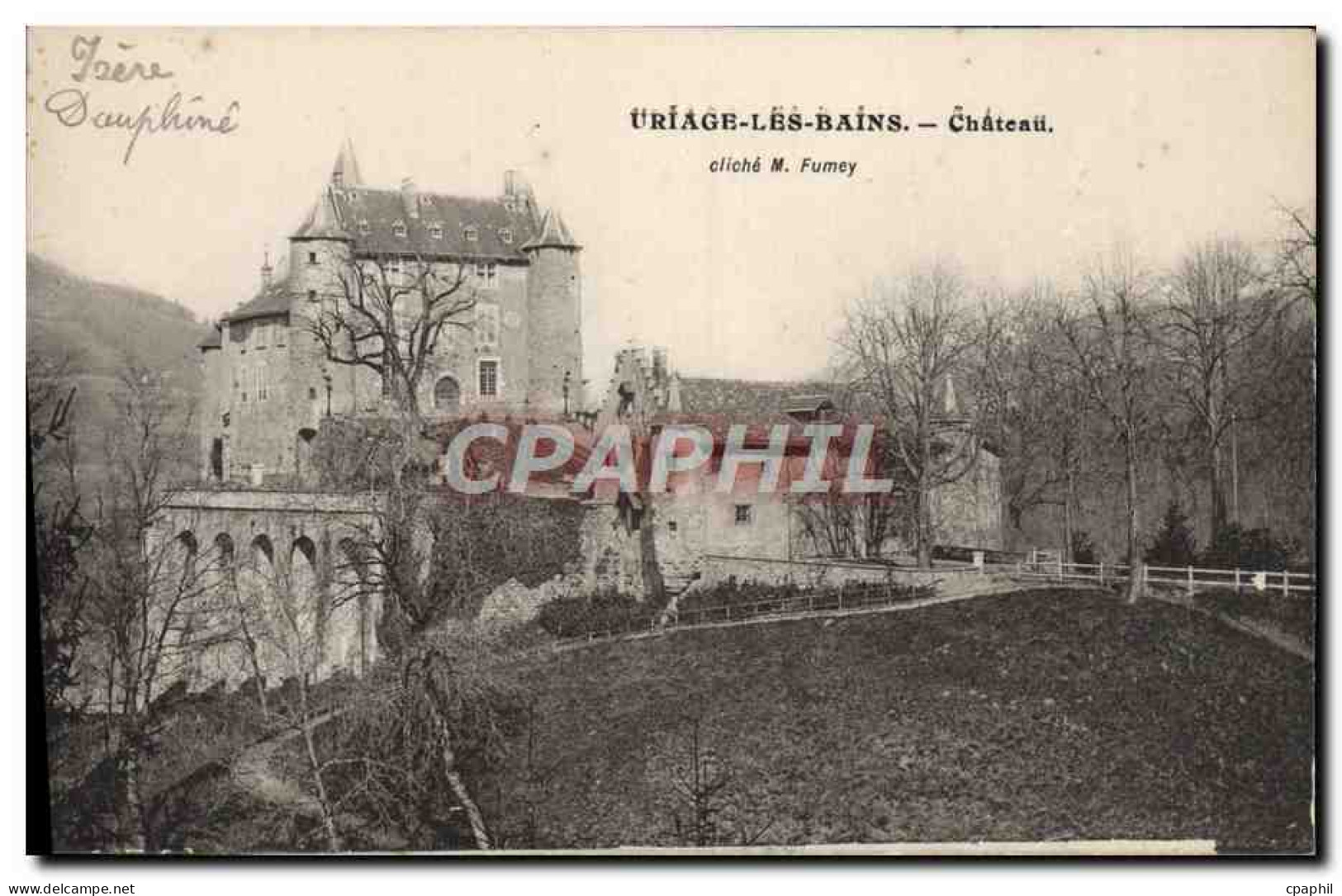 CPA Uriage Les Bains Chateau