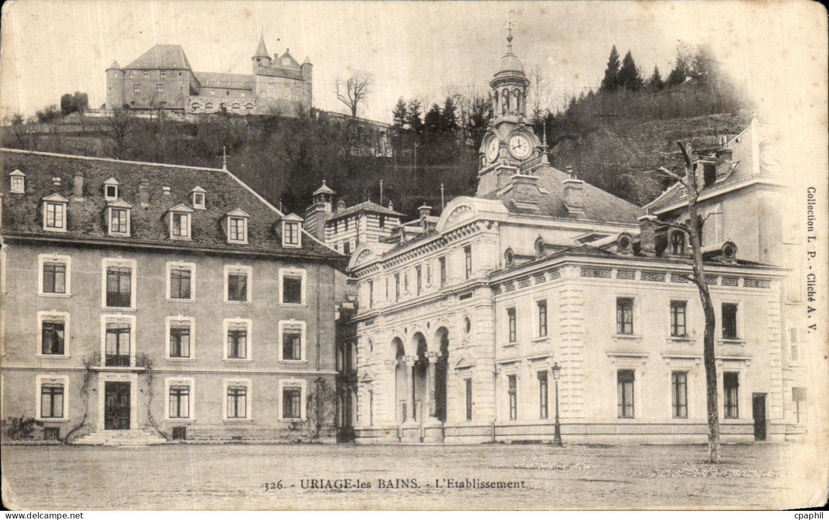 CPA Uriage Les Bains L Etablissement