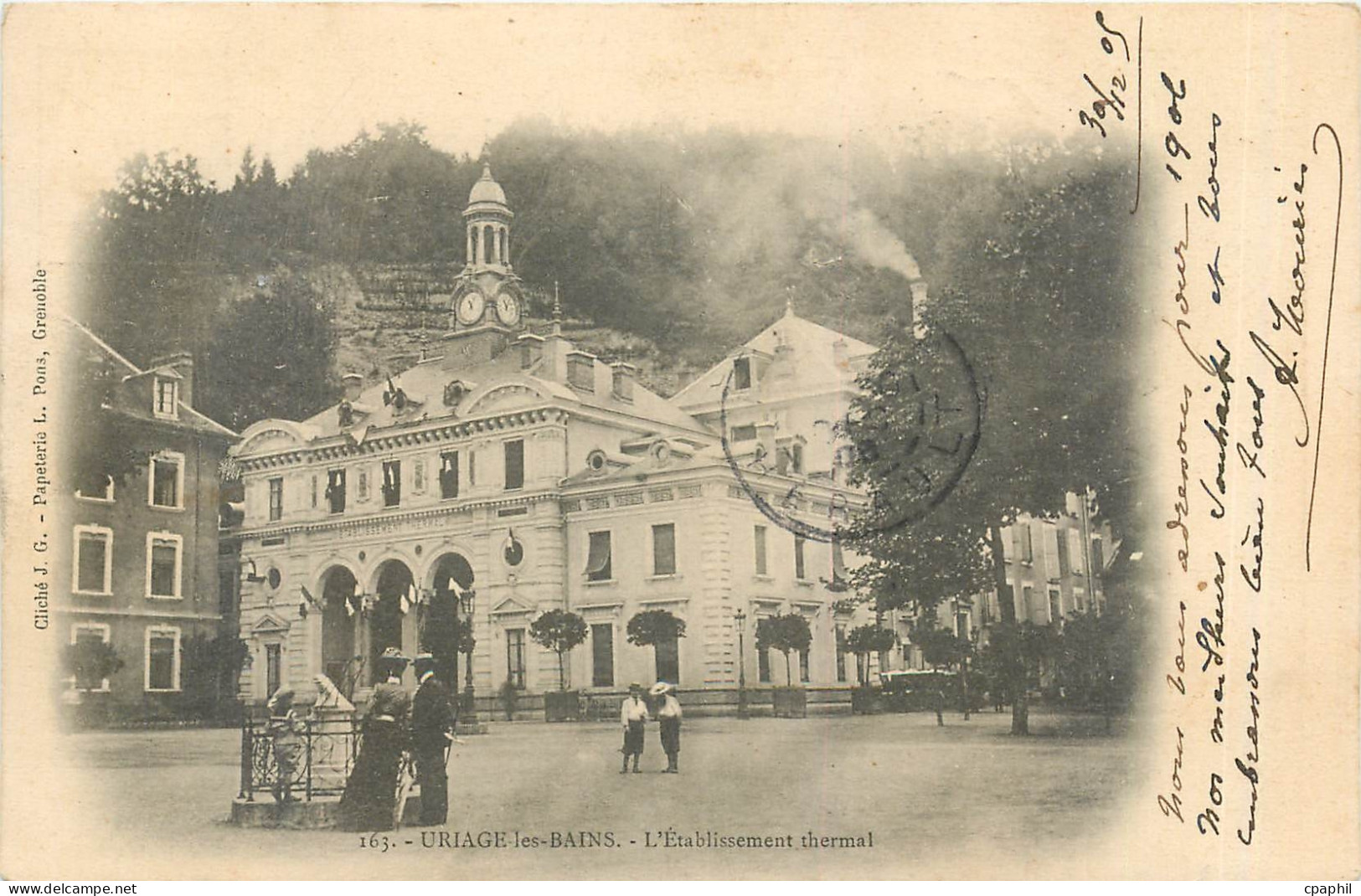 CPA URIAGE-les-BAINS - l'Etablissement thermal
