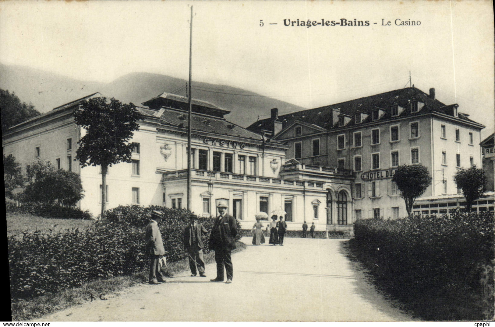 CPA Uriage Les Bains Le Casino