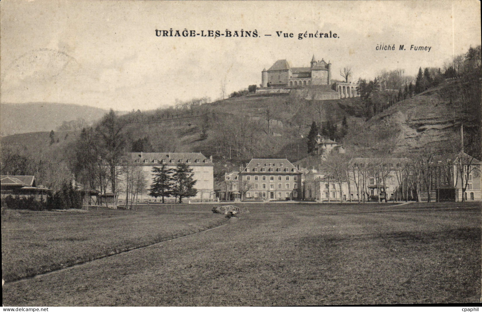 CPA Uriage Les Bains Vue Generale