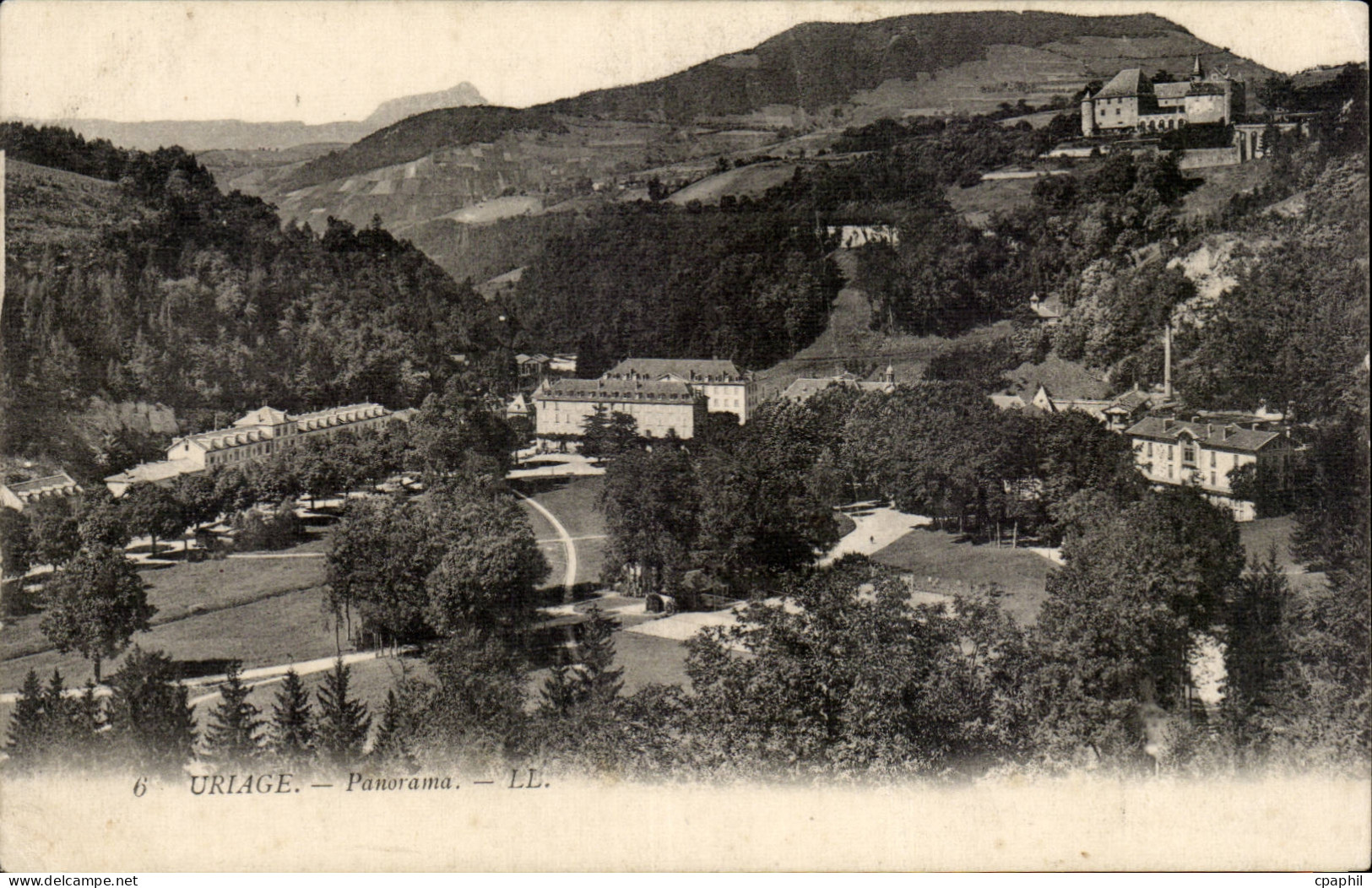 CPA Uriage Panorama