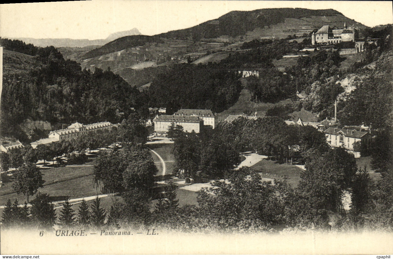 CPA Uriage Panorama