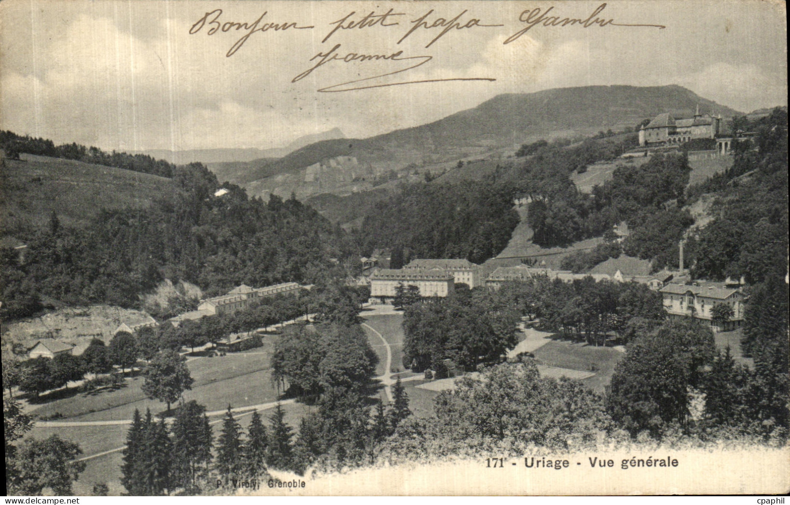 CPA Uriage Vue Generale