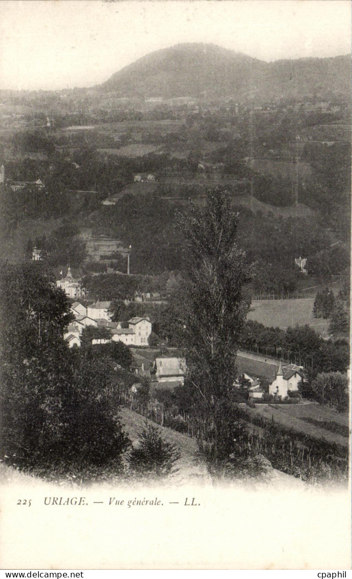 CPA Uriage Vue generale